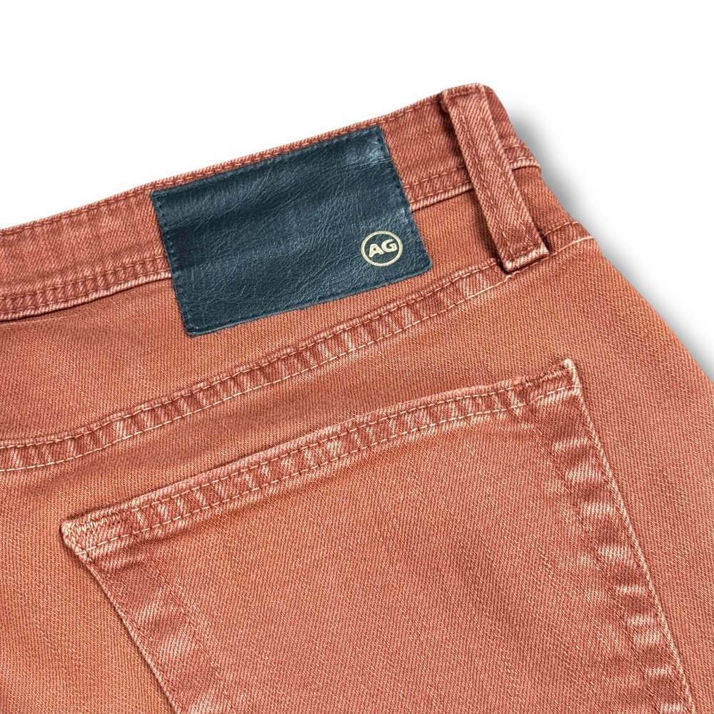 Adriano Goldschmied Jeans The Tellis Modern Slim Fit Jeans Mens Size 32x34 Brick - Picture 7 of 11